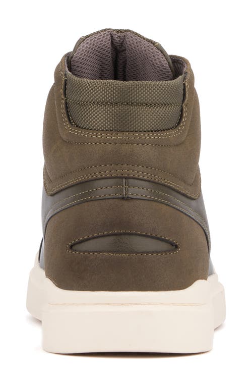 Reserve Footwear Jayden High Top Sneaker In Olive