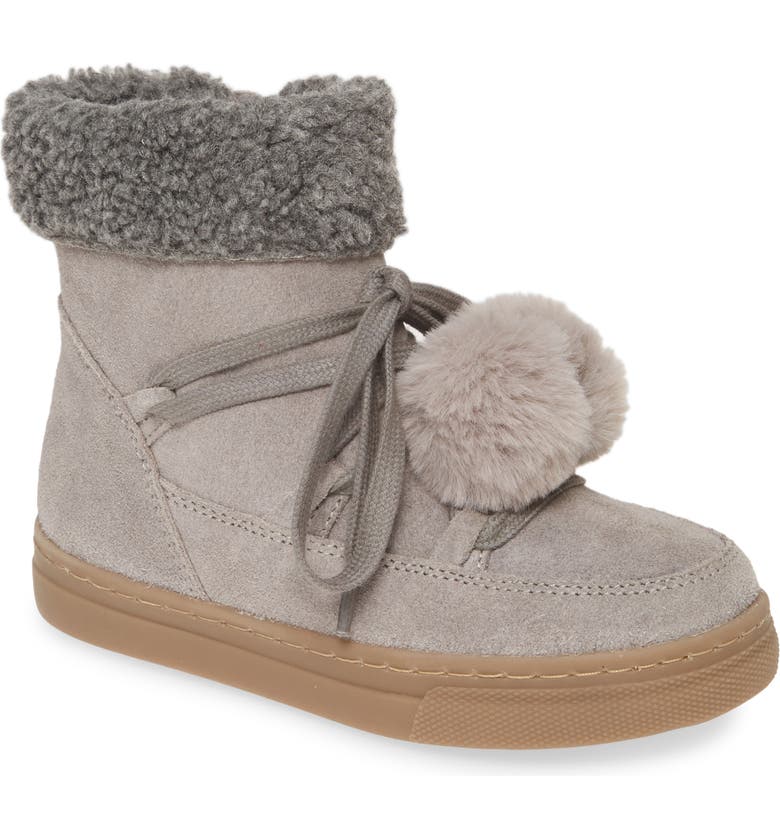 Mini Boden Faux Fur Lined Boot (Toddler & Little Kid) | Nordstrom