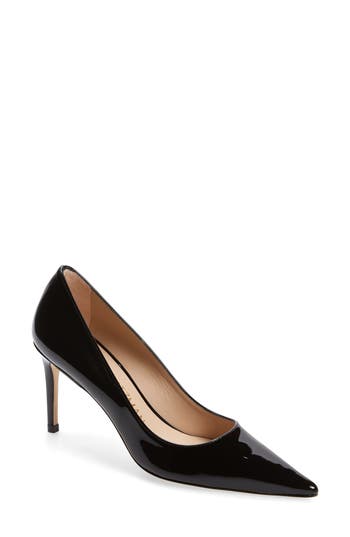 Shop Stuart Weitzman Stuart 85 Stiletto Pump In Black