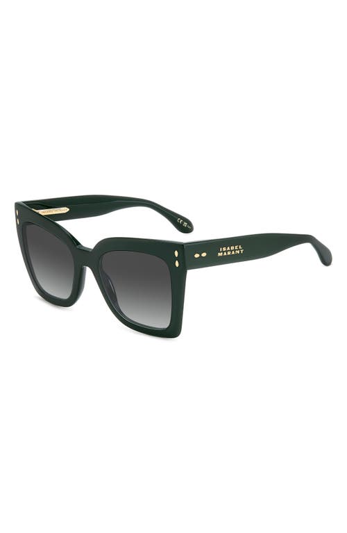 Isabel Marant 53mm Butterfly Sunglasses In Green
