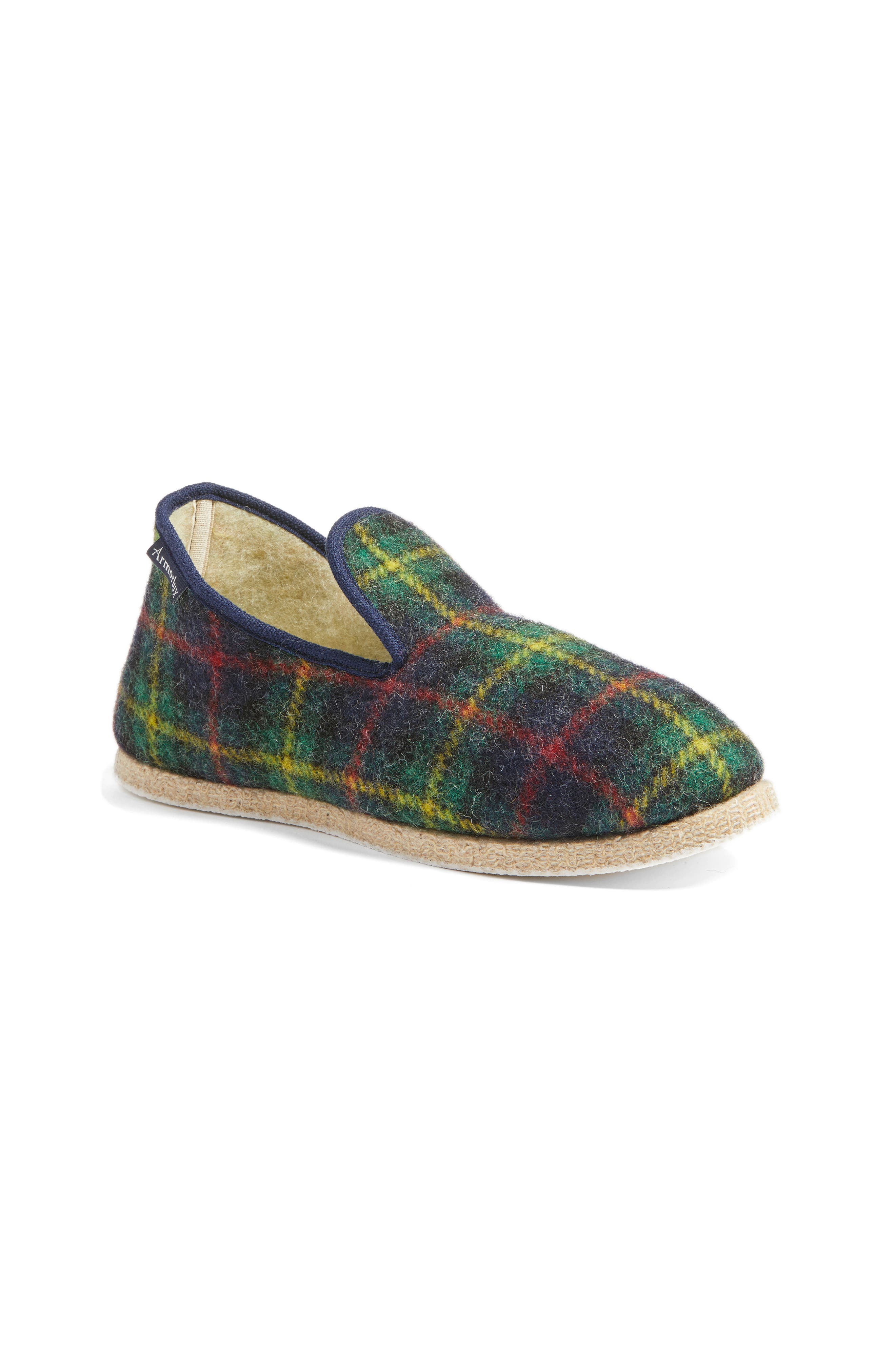 Armor Lux Plaid Slipper (Men) Nordstrom