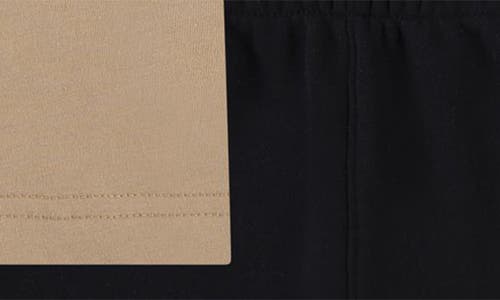 Nike Kids' Futura Block Short Sleeve Shirt & Joggers Set In Black