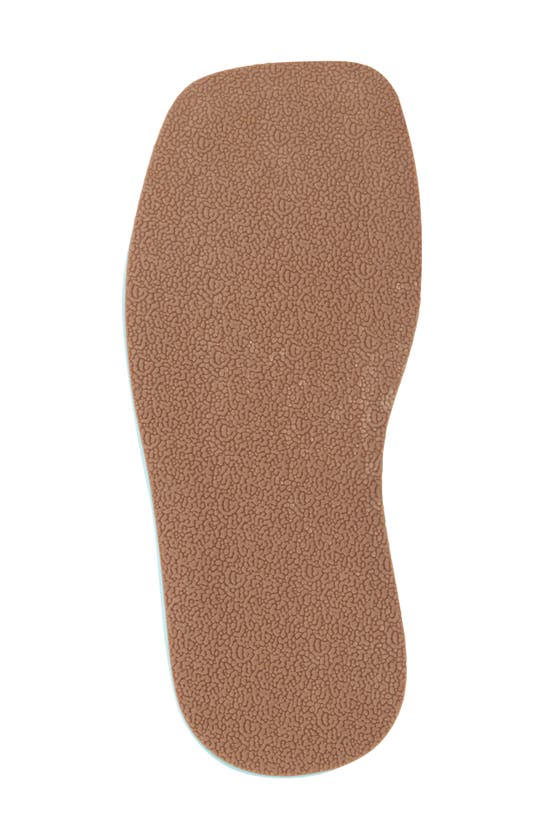 Olivia Miller Uproar Platform Slide Sandal In Light Blue