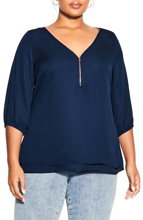 City Chic Plus-Size Tops for Women