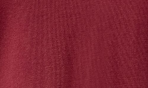 Jag Women's Drapey Luxe V-neck Tee In Windsor Wine