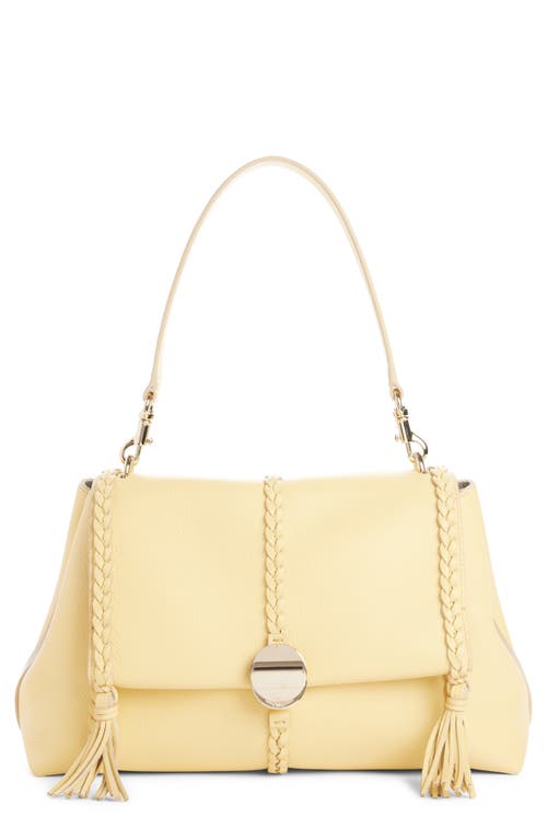 Chloé Medium Penelope Leather Bag in Softy Yellow 752