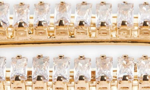 Shop Tasha 2-pack Cubic Zirconia Barrettes In Gold