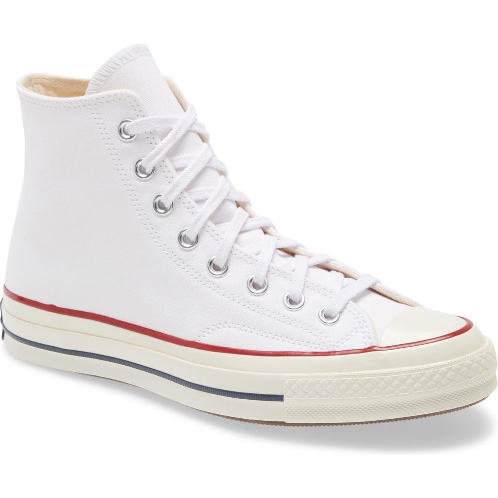 Converse Chuck Taylor® All Star® 70 High Top Sneaker In White/garnet/egret