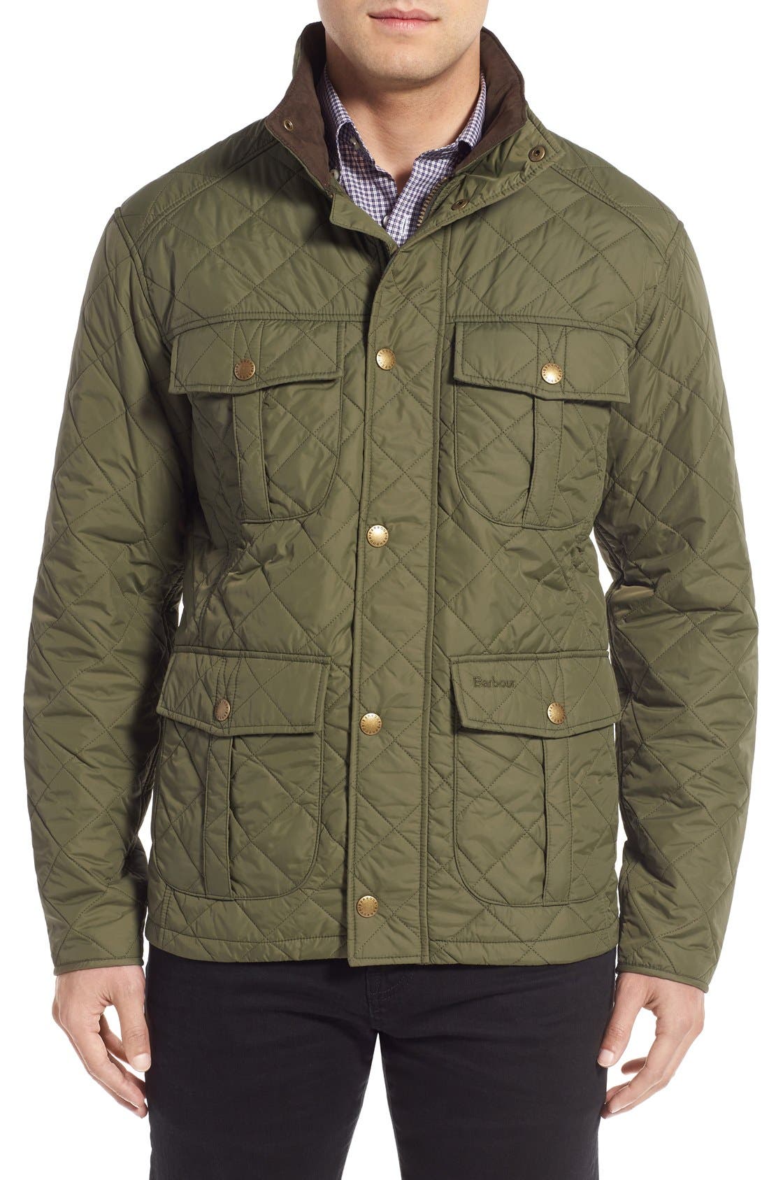 Barbour 'Explorer' WaterResistant Quilted Utility Jacket Nordstrom