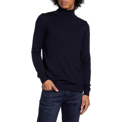 Wax London Sterling Turtleneck Sweater, Blue