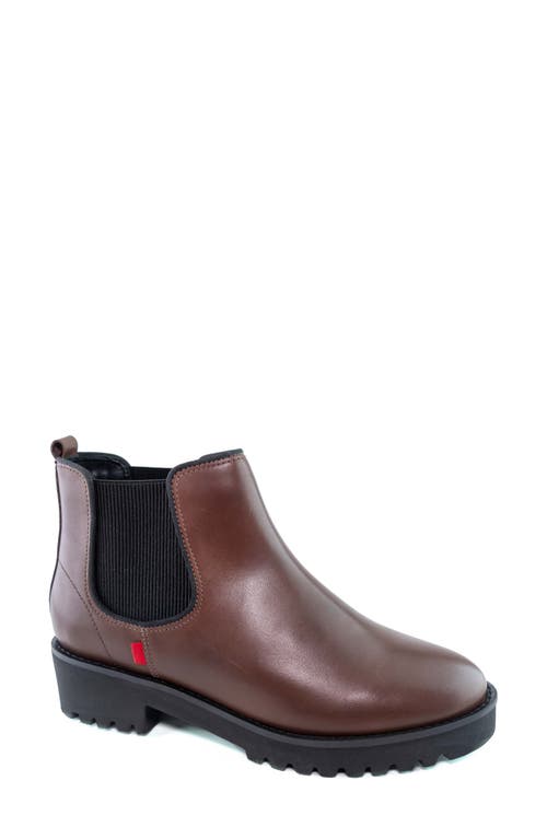 Marc Joseph New York Queensboro Chelsea Boot In Dark Walnut Napa