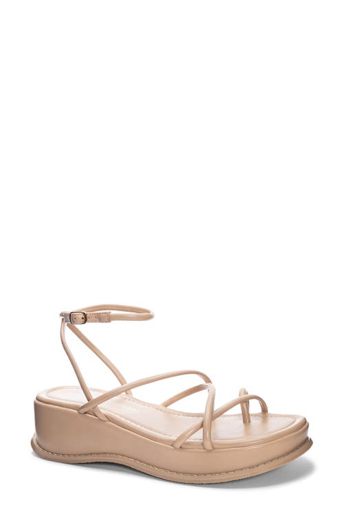Chinese Laundry Clairo Strappy Platform Sandal in Beige