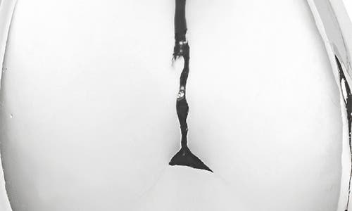 Tasha Large Chunky Teardrop Earrings In Silver