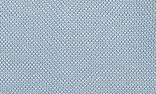 Little Me Jacquard Polo & Denim Jeans Set In Blue