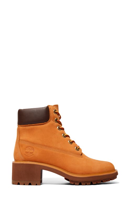 Shop Timberland Kinsley Waterproof Lace-up Mid Boot In Wheat