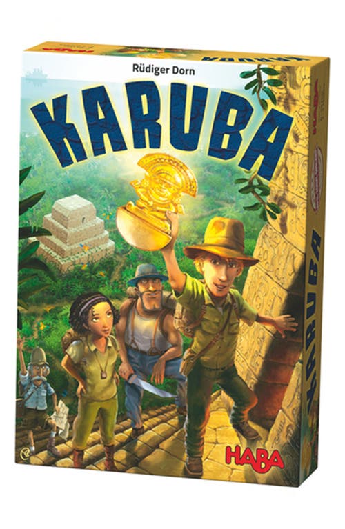 HABA Karuba Board Game in Green And Yellow at Nordstrom