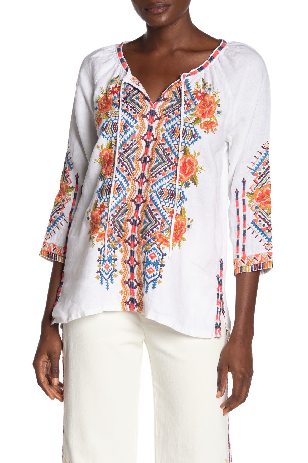 johnny was sentrie peasant blouse