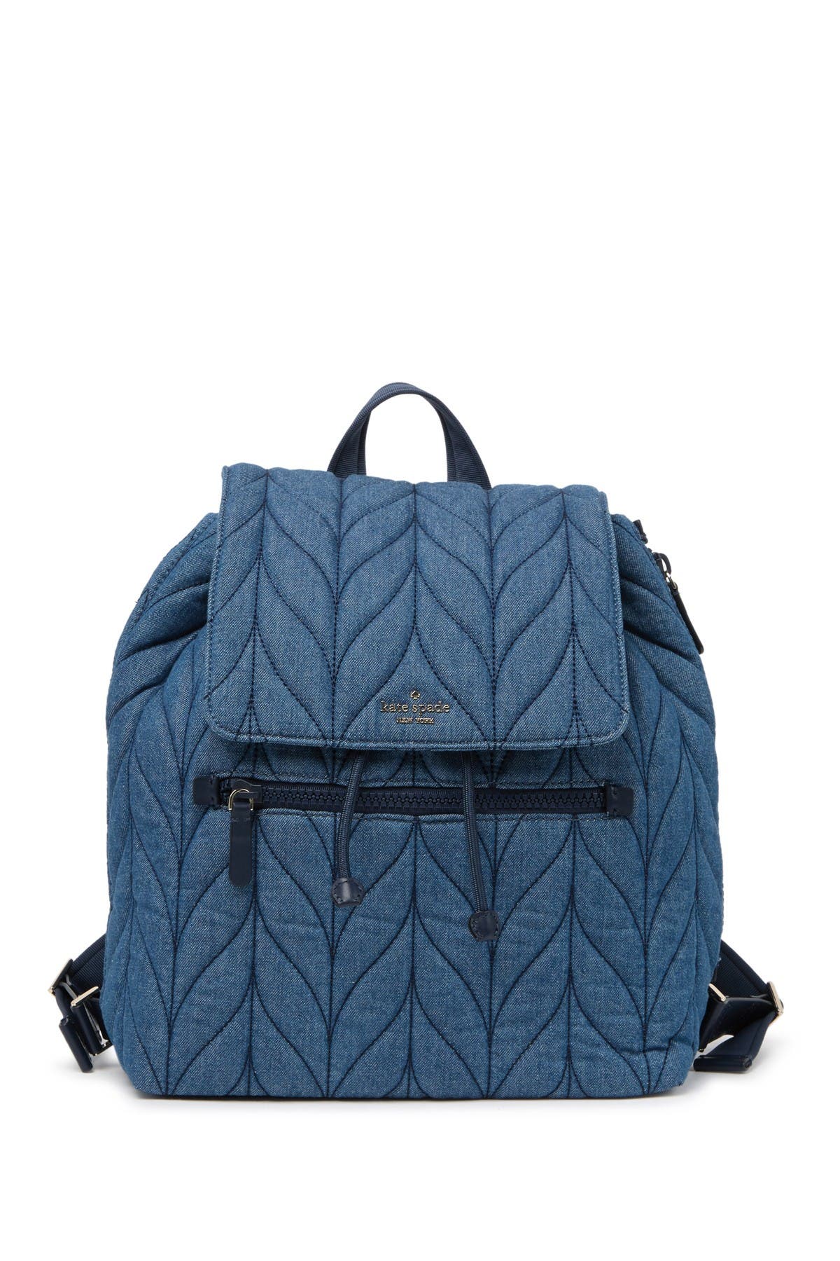 quilted kate spade backpack