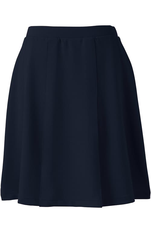 LANDS' END LANDS' END SCHOOL UNIFORM  PONTE PLEAT SKIRT 