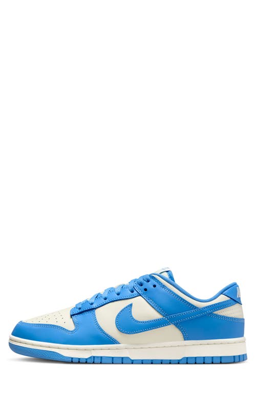 Shop Nike Dunk Low Retro Bttys Sneaker In Coconut Milk/blue/gym Red