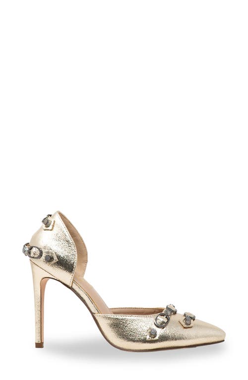 CHASE & CHLOE CHASE AND CHLOE POINTED TOE D'ORSAY PUMP
