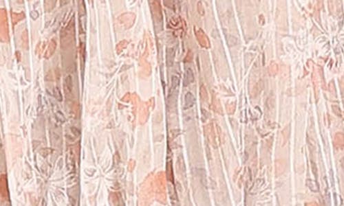 Petal And Pup Petal & Pup Kristah Floral Tiered Maxi Dress In Pink