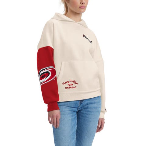 Women's Fanatics Branded Cream Las Vegas Raiders Spring Jump Signature  Fleece Pullover Hoodie