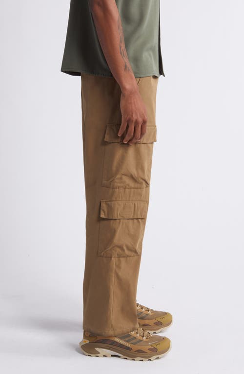 Shop Pacsun Porter Drawstring Cargo Pants In Kangaroo