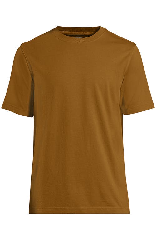 Shop Lands' End Super-t Short Sleeve T-shirt In Aged Gold