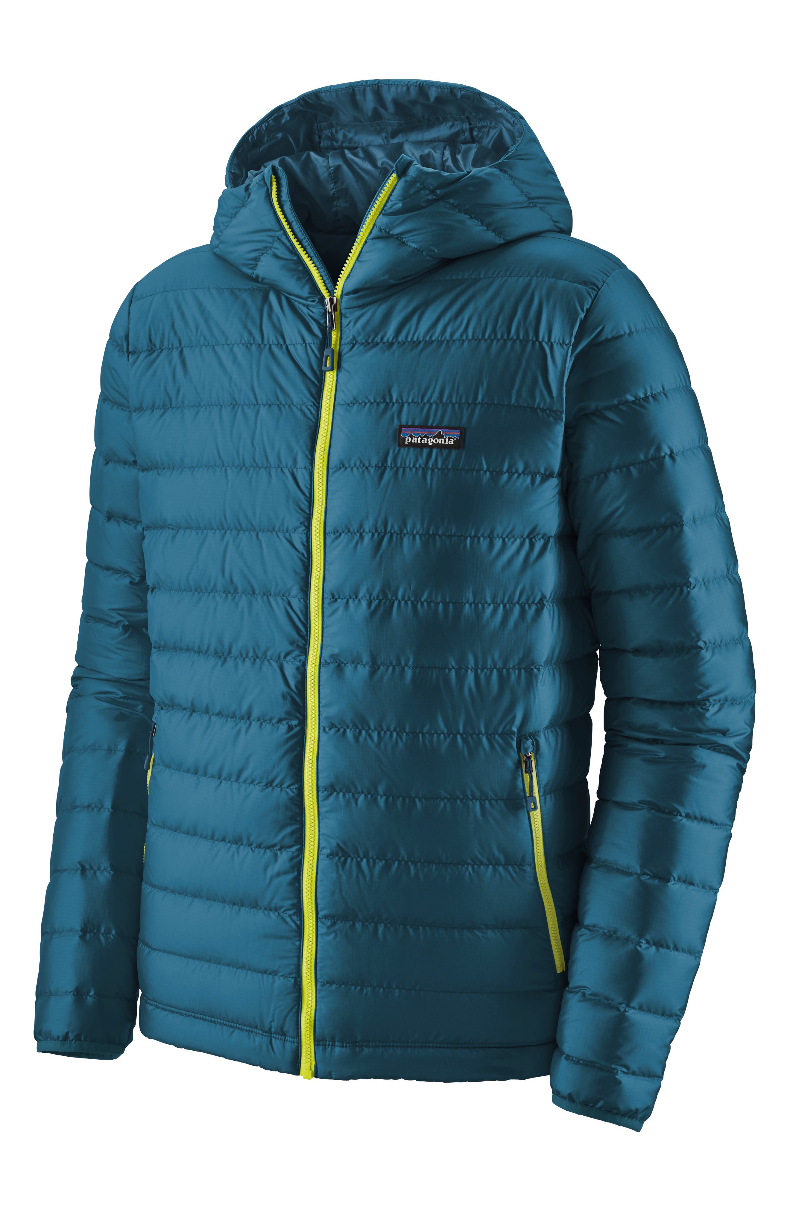 Patagonia Packable Windproof & Water Repellent Down Hooded Jacket