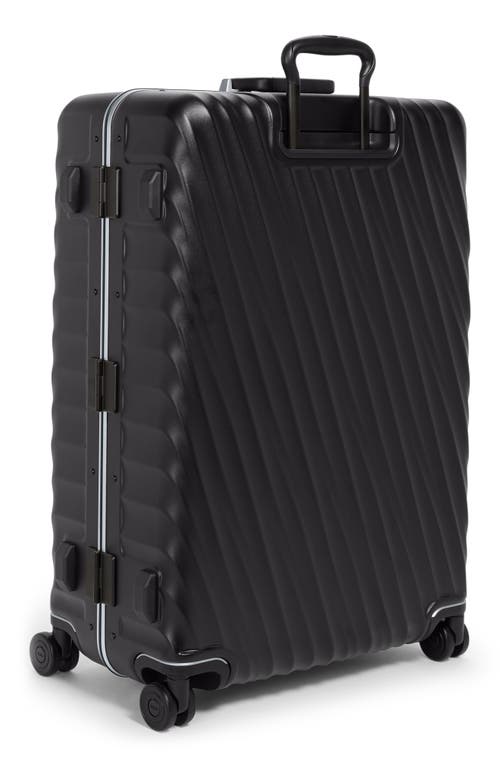 Shop Tumi 19 Degree 30-inch Extended Trip Spinner Packing Case In Black Texture