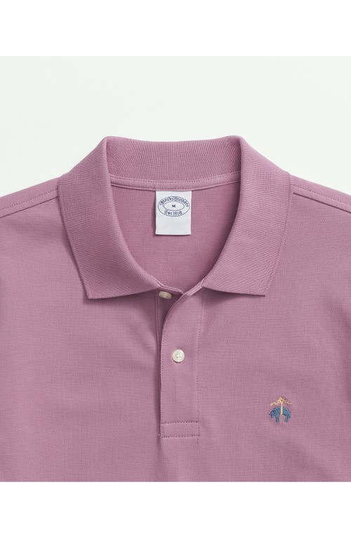 Shop Brooks Brothers Stretch Cotton Piqué Polo In Valerian