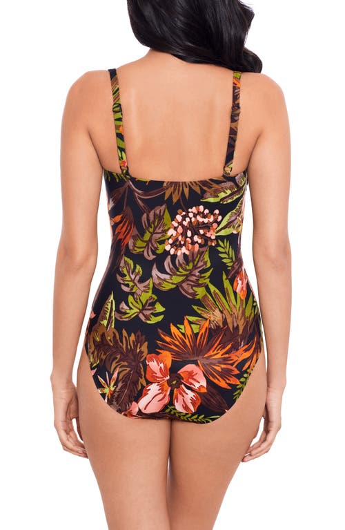 MIRACLESUIT MIRACLESUIT® BOTANICO LYRA UNDERWIRE ONE-PIECE SWIMSUIT 