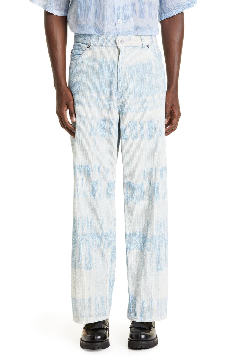 OUR LEGACY Vast Cut Print Wide Leg Corduroy Pants | Nordstrom