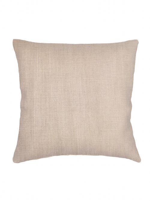 Shop Anaya So Soft Linen Pillow Cover Only In Warm Beige