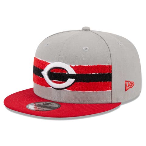 Men's Cincinnati Reds Mitchell & Ness Black Cooperstown Collection True  Classics Snapback Hat