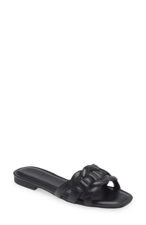 Carolina Slide Sandal in Black