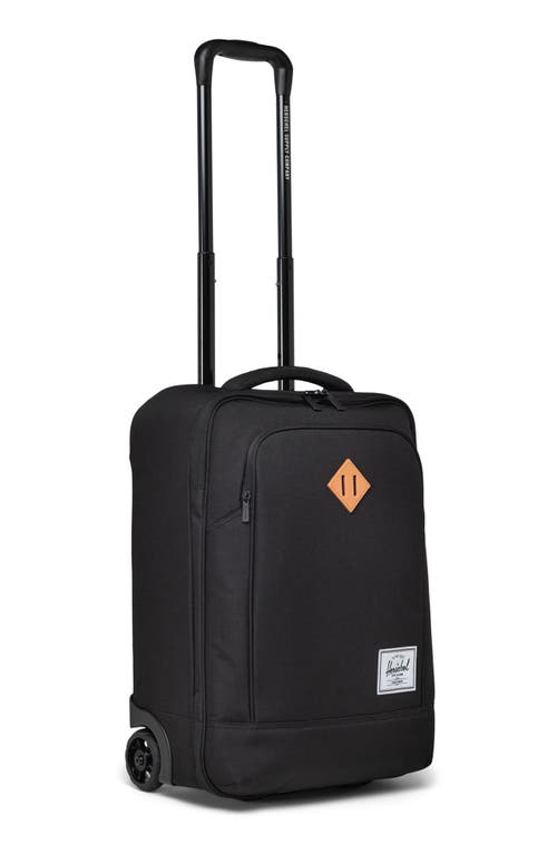 Shop Herschel Supply Co . Heritage™ Softshell Large Wheeled Carry-on In Black