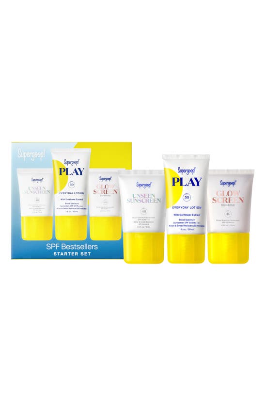 Supergoop !® Spf Bestsellers Set (limited Edition) $48 Value