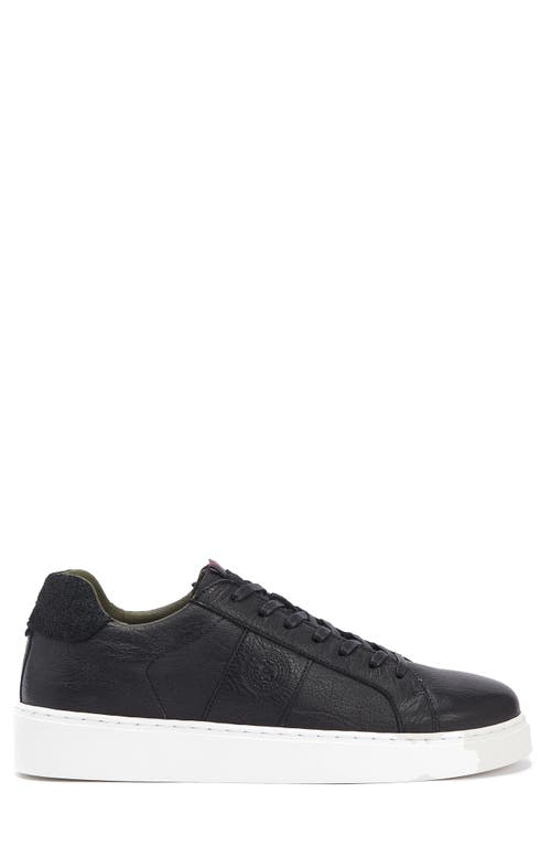 Barbour Ponting Sneaker In Black