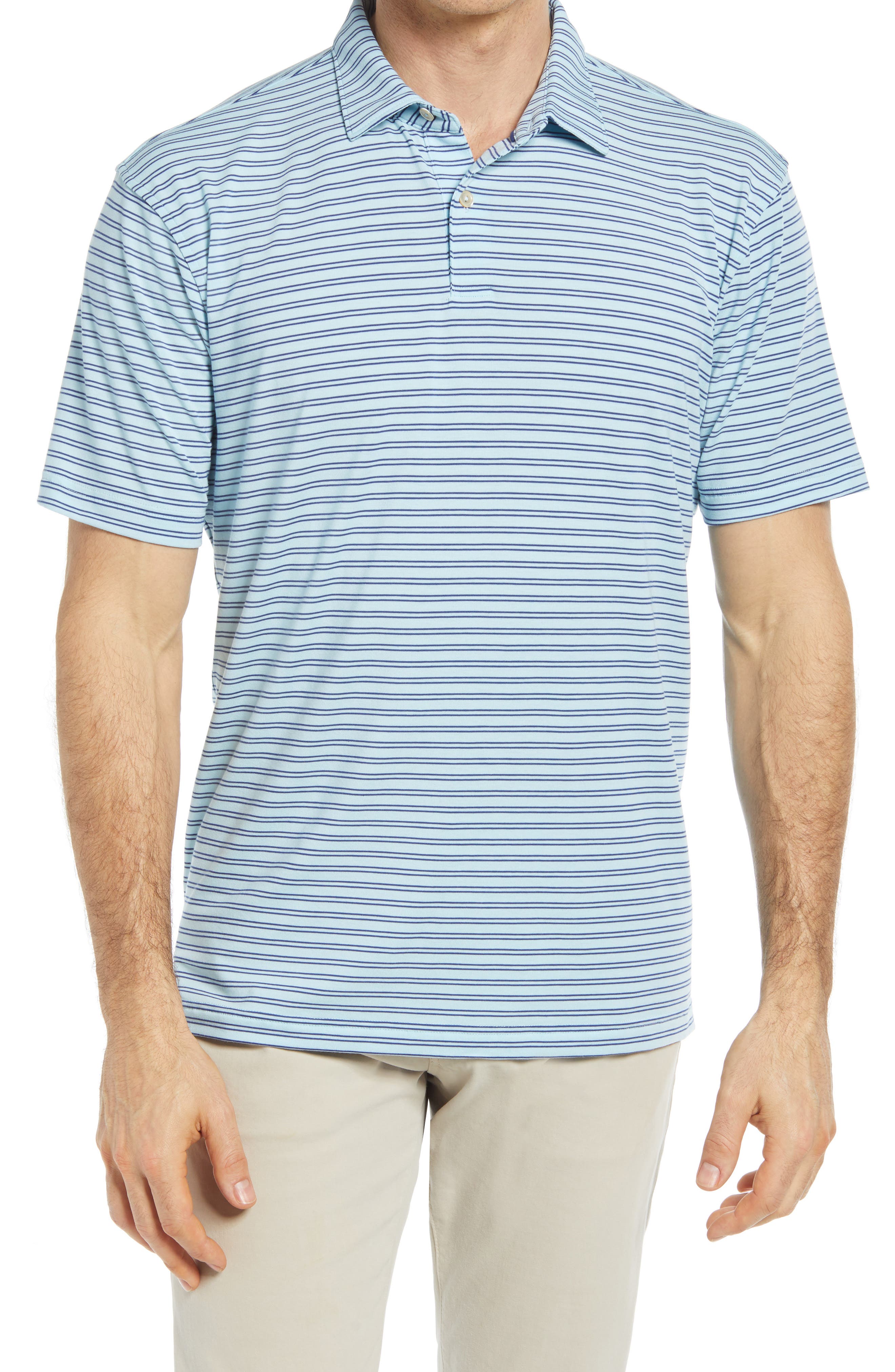 peter millar striped polo