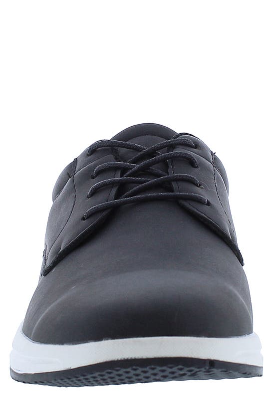 English Laundry Caleb Leather Derby Sneaker In Black