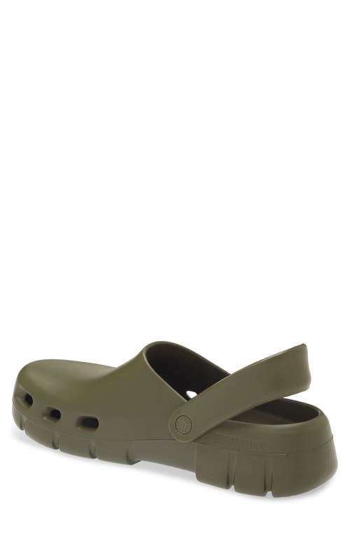 Birkenstock Birki Flow Clog In Khaki