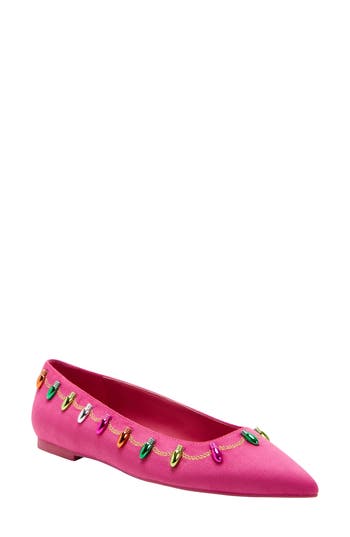 KATY PERRY KATY PERRY THE HOLLIE CHRISTMAS POINTED TOE FLAT 