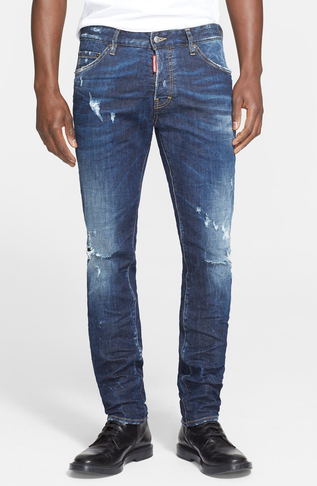 Dsquared2 'Cool Guy' Slim Fit Distressed Jeans (Blue) Nordstrom