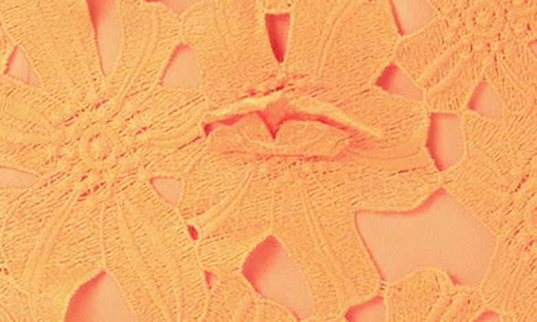 Endless Rose Women's Floral Embroidered Mini Dress In Orange