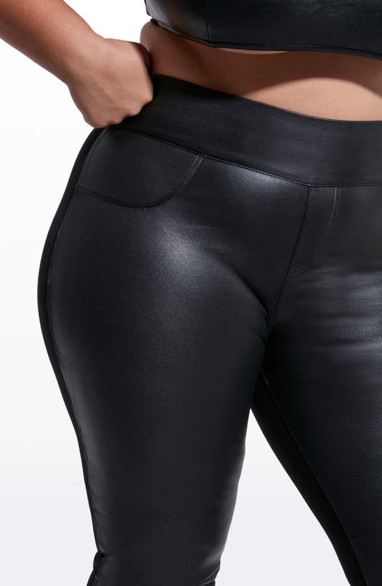 As By Df Kenny Stretch Leather Leggings In Black