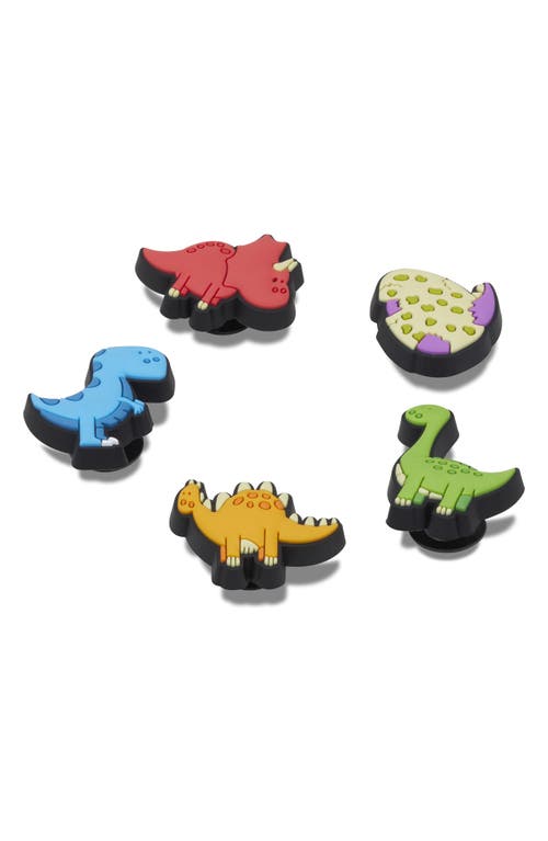 Shop Crocs Kids' 5-pack Dinosaur Jibbitz Shoe Charms In White