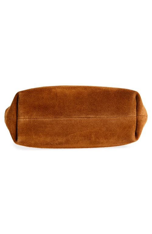 Proenza Schouler Bond Bag In Suede Saddle In Saddle