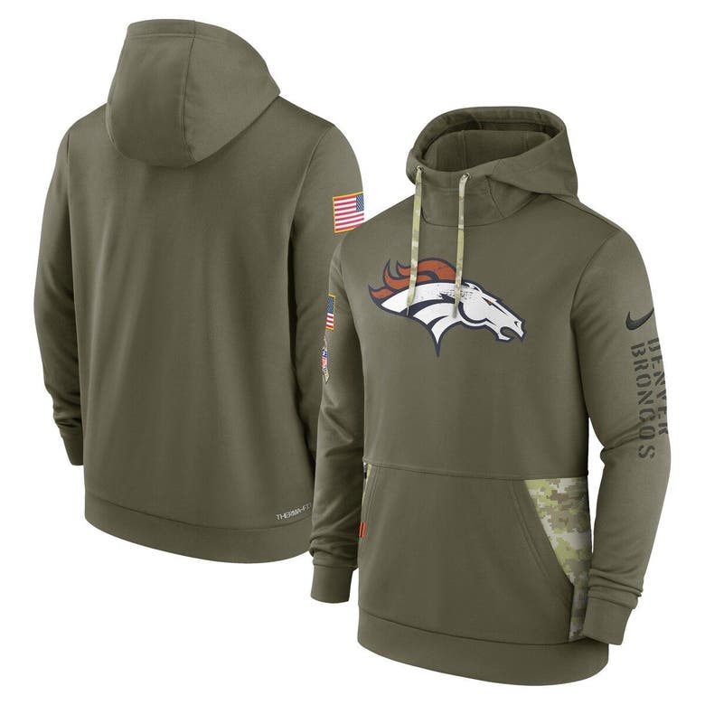 Shop Salute To Service Denver Broncos Hoodie